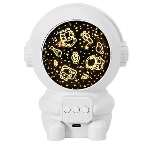 Astronaut Spaceman Projector Starlight Lamp With Music | Wowcher