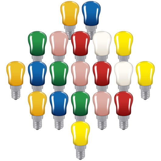 Crompton Lamps 15W Festoon Pygmy E14 Dimmable (20 Pack) Mixed