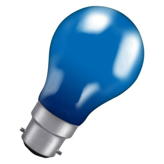 Crompton Lamps 25W GLS B22 Dimmable Colourglazed IP65 Blue