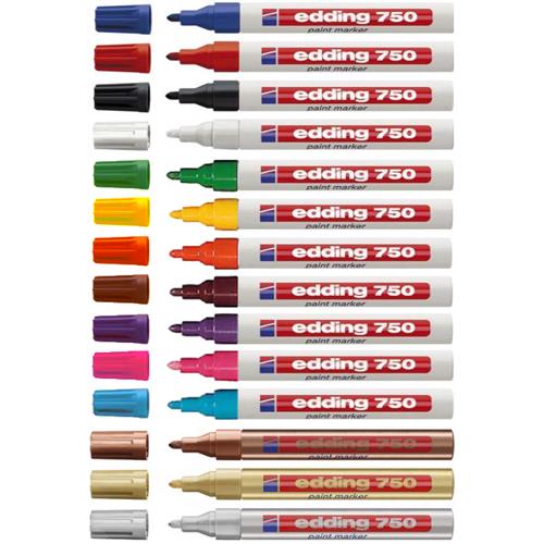 Edding 750 Blue 10 pc(s)