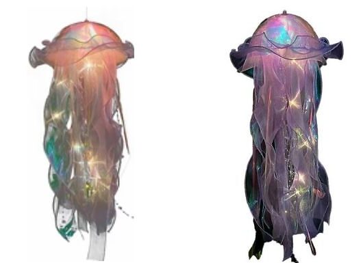 Hanging Jellyfish LED Decorative Lamp - 4 Colours