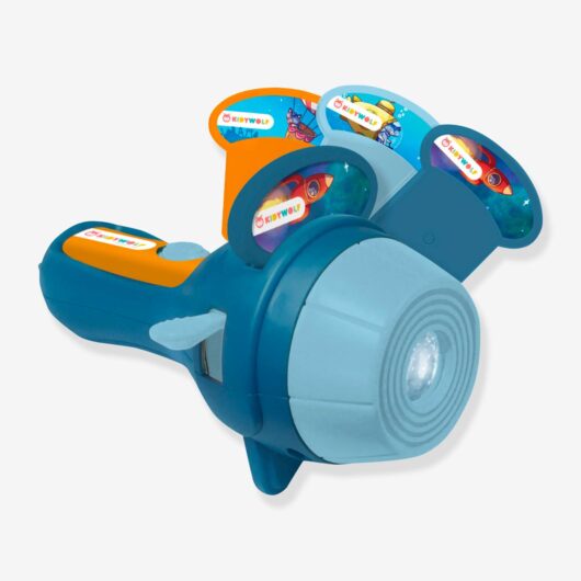 Kidyslide Story Projector Lamp - KIDYWOLF blue
