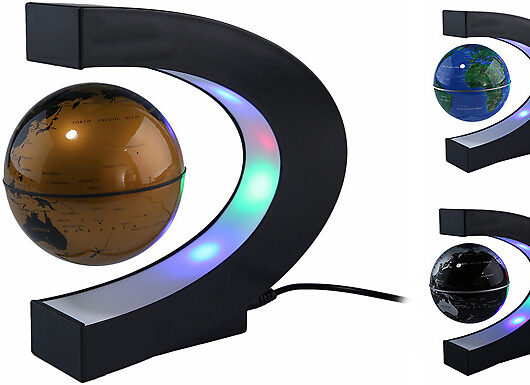 LED Magnetic Levitating Globe Lamp - 3 Colours