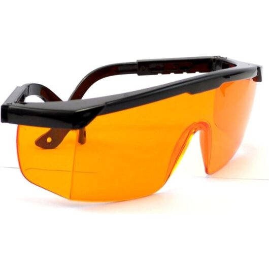 Linghhang - Uv Protection Glasses, Dental Light Curing Blue Light Protection Glasses 190-490 Nm Medical Blue Light Fluorescent Uv Lamp Protective