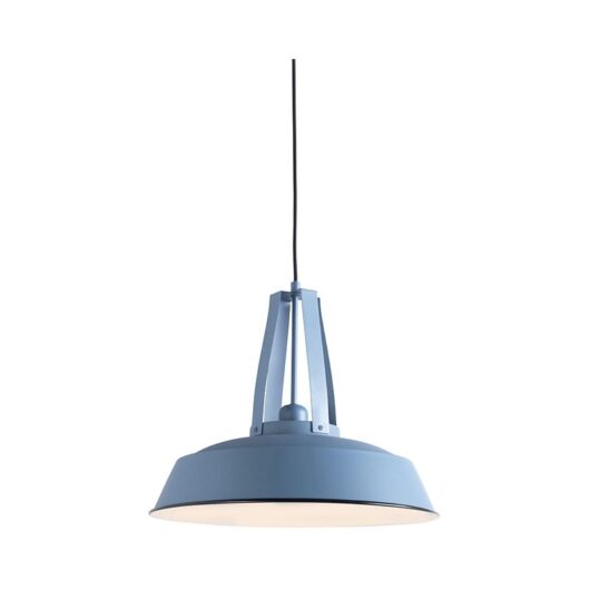 Qazqa - Vintage Pendant Light Blue 43 cm - Living