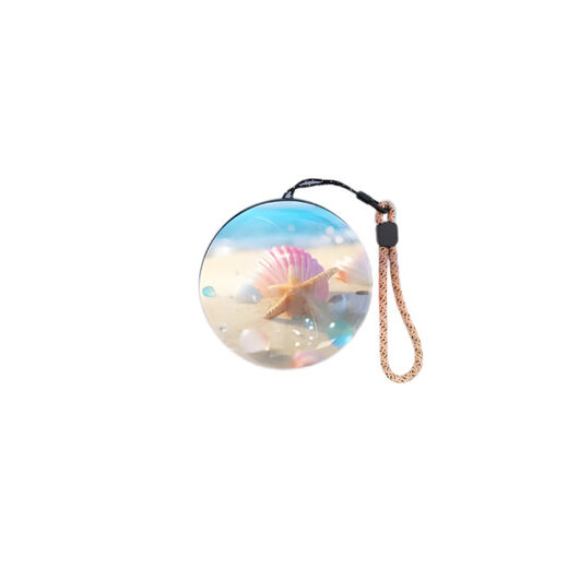 3D Magic Crystal Glass Ball Lamp with Custom Display - Built-in Speaker & 5 Colour Options | Wowcher