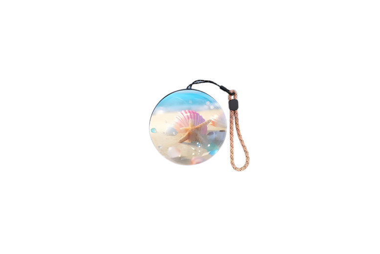 3D Magic Crystal Glass Ball Lamp with Custom Display - Built-in Speaker & 5 Colour Options | Wowcher