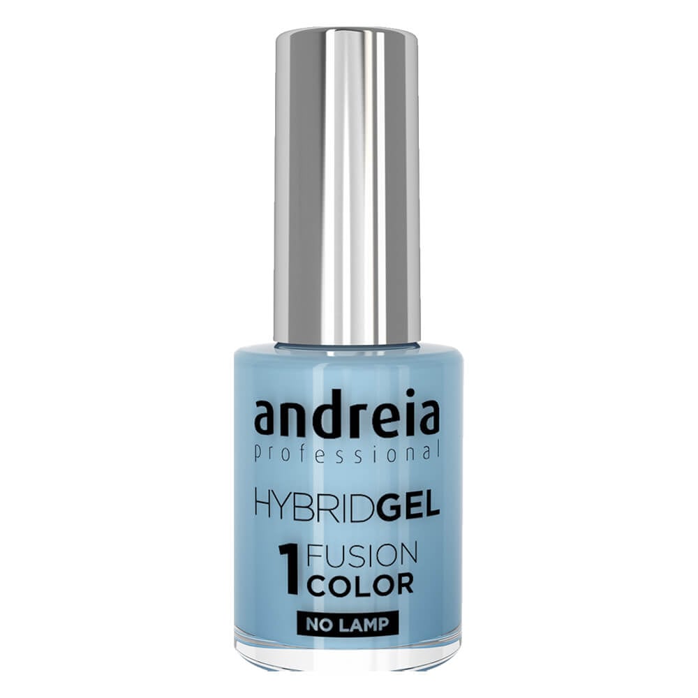 Andreia Professional Hybrid Gel Nail Polish - Fusion Color H44 Light Blue, 10.5ml
