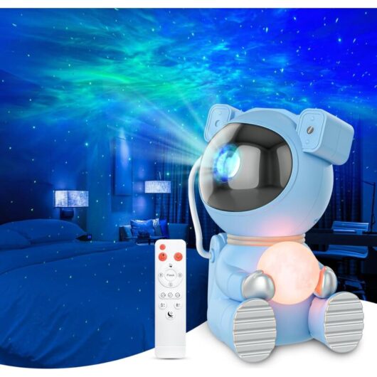 Astronaut Light Projector, Galaxy Projector for Bedroom, Star Projector with Moon Light, led Nebula Night Light for Kids, Room Decoration, Party,