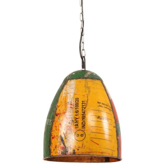 Industrial Hanging Lamp 25 w Multicolour Round 32 cm E27 Vidaxl