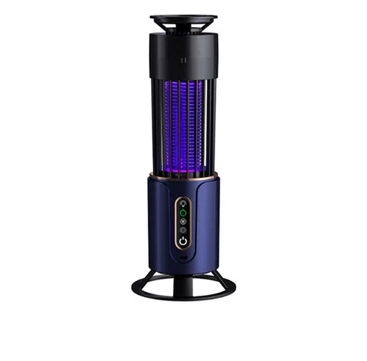 USB Mosquito Killer Camping Lamp Trap - Blue & Grey | Wowcher