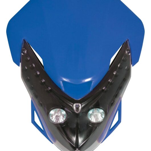 Bike It Universal Spectre Fairing Headlight - Blue
