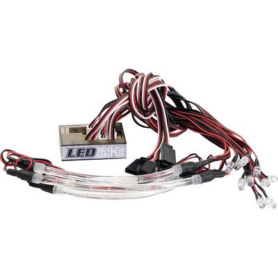 Carson Modellsport Lighting system White, Yellow, Red , Blue 4 - 6 V DC 500906153