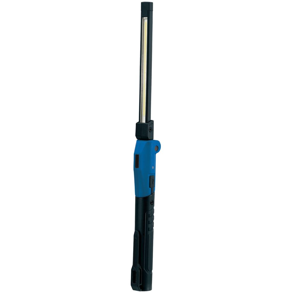 Draper COB SMD LED Rechargeable Folding Slim Light Blue