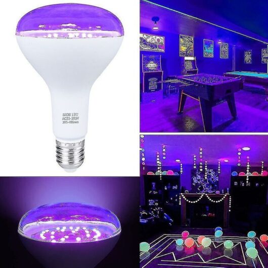 E27 15W 385-400nm UV-LED-Schwarzlichtlampen