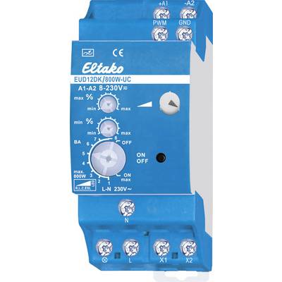Eltako 21100810 DIN-rail dimmer Blue