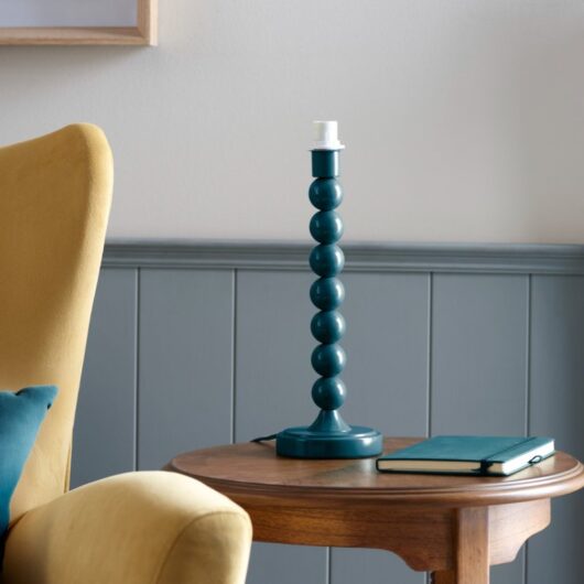 Endon 113862 Higgledy Table Lamp Base In Gloss Marlin Blue Finish