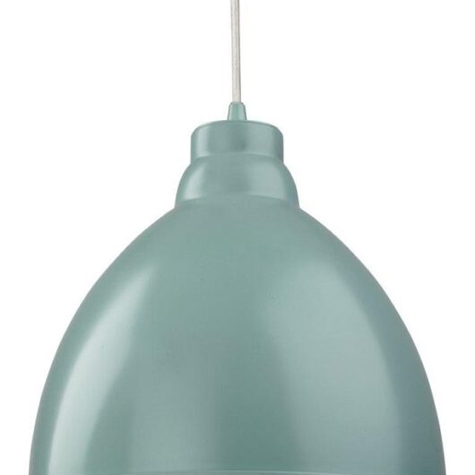 Firstlight 2311PB Union 1 Light Dome Ceiling Pendant in Pale Blue