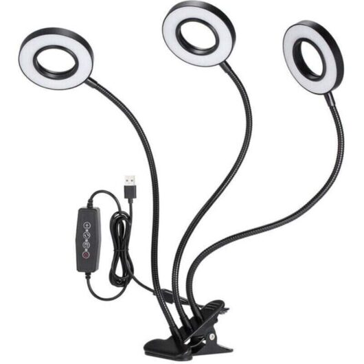 Horticultural lighting, Plant growth lamp, DC5V 27W 54 LED Triple-end