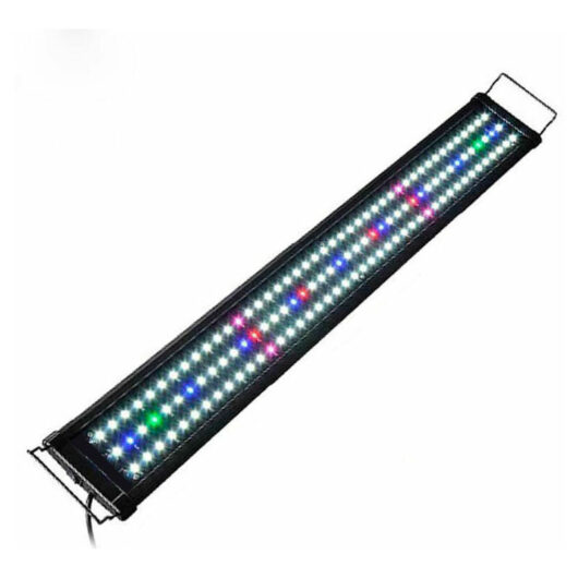 LED Aquarium Light, Adjustable Full Spectrum LED Lighting for Freshwater Aquarium Plants, 30CM