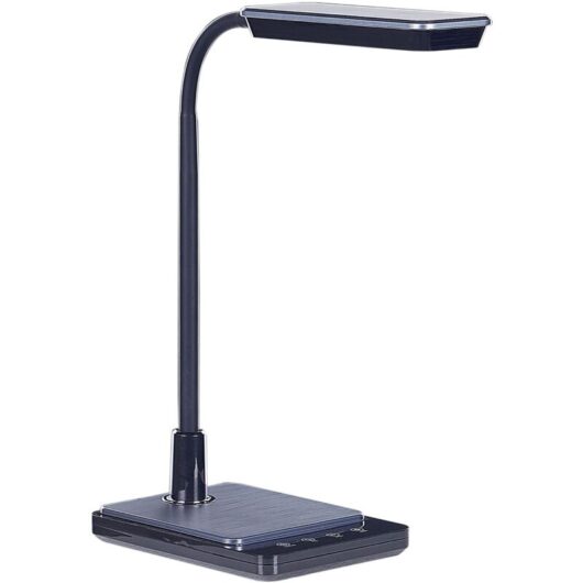 LED Desk Lamp CENTAURUS with Dimmer Metal Black