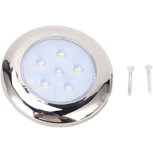 LED technology lamp for autocaravanas, white and blue light, waterproof, cabin illumination, for cars, autocaravanas, boats, yates, 12 V