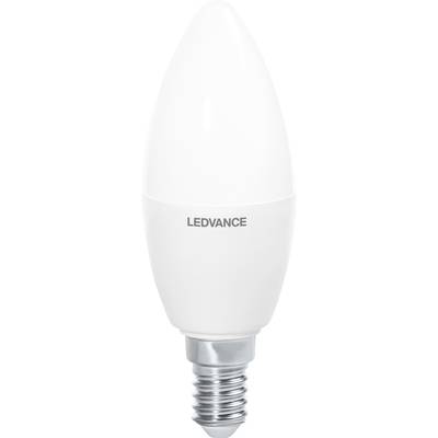 LEDVANCE 4058075575813 LED (monochrome) EEC G (A - G) E14 Candle shape 4.9 W = 37 W Warm white (Ø x L) 39 mm x 114 mm App-controlled 1 pc(s)