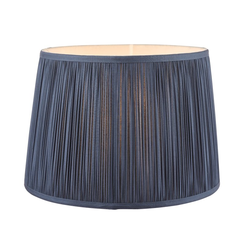 Laura Ashley Hemsley Pleated Shade Midnight Blue 10''