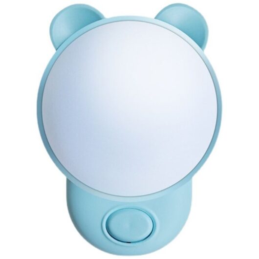 Led night light, 1.2 w, bear shape, blue