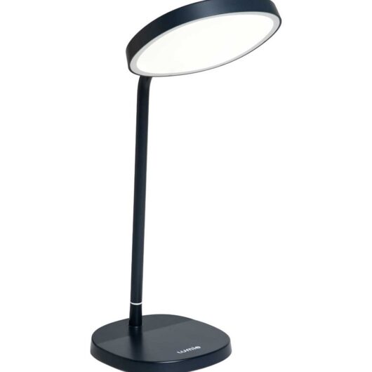 Lumie Task Lamp - Charcoal Blue