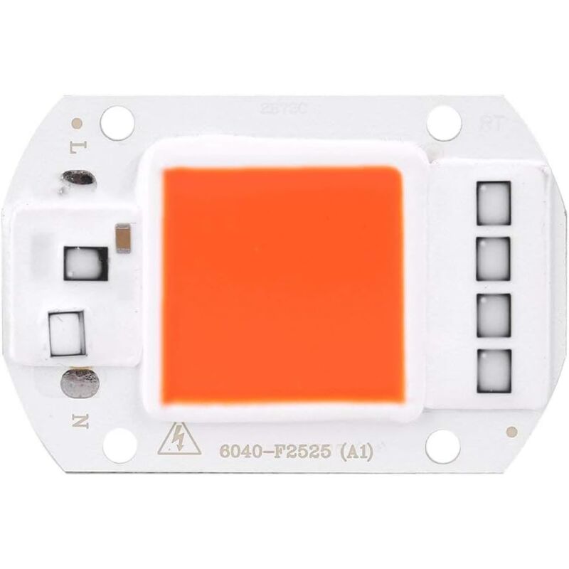 Memkey - Fdit led cob Lamp Light ac 220V Light Source for diy led Spotlight Floodlight Energy Saving Lamp 50W (Orange)