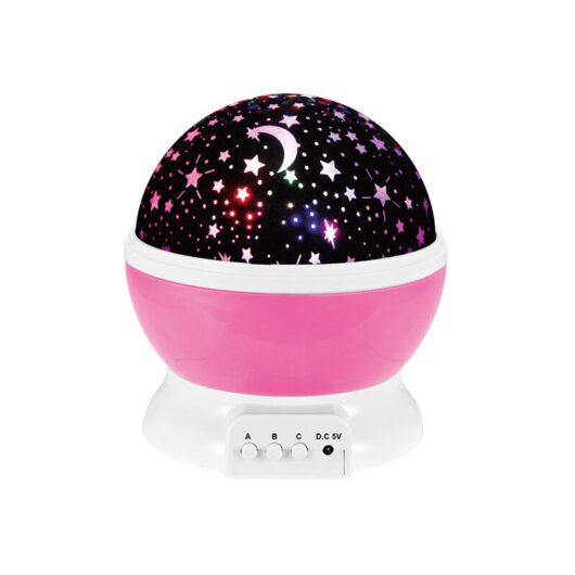Memkey - Night Light for Kids, Star Projection, 360° Rotatable, Ceiling Light, Projector Lamp, led Night Light for Babies, 8 Color Modes, Gift for