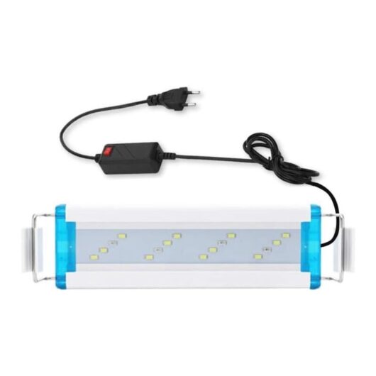 Memkey - led Aquarium Lighting, led Aquarium Lamp, 18-58 cm, Very Thin led Lamp for Aquariums for Lighting