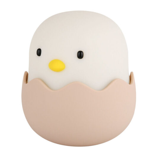 Mumu - led Night Light for Kids Baby Night Light Eggshell Chicken Emotion Night Light usb Rechargeable Silicone Night Light Lamp with Touch Control