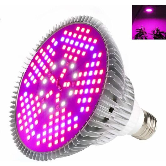 Plant Lamp Grow Light Lamp E27 100W 150 LEDs led Grow Light Full Spectrum Flower and Vegetable Indoor / Greenhouse / Garden [1 Pack]