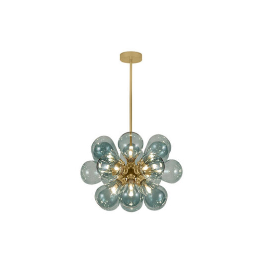 Privatefloor - Crystal Ball Ceiling Lamp - Pendant Lamp - Jacobella Blue