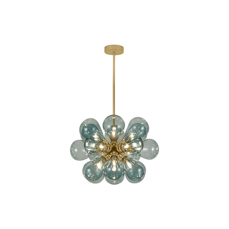 Privatefloor - Crystal Ball Ceiling Lamp - Pendant Lamp - Jacobella Blue