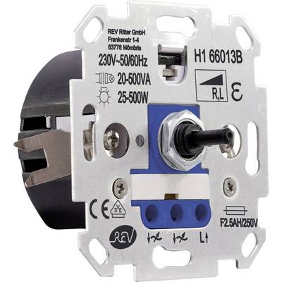 REV Insert Dimmer Technik White, Blue 0399610006 1 pc(s)