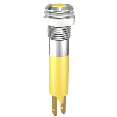 Signal Construct SMCP08121 LED indicator light Yellow 7 V DC Tray
