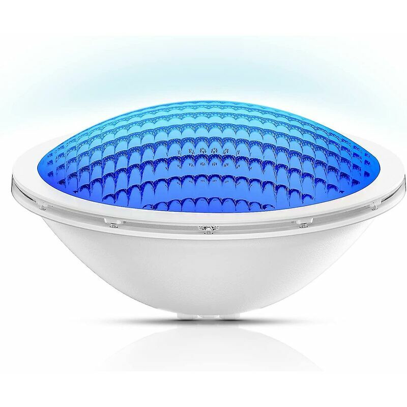 Swimming Pool Led 18w Swimming Pool Floodlight Led Swimming Pool Lamps Pure Blue Submersible Light, 600lm, Beam Angle 120, Ip68 Tench, 12v Ac/dc