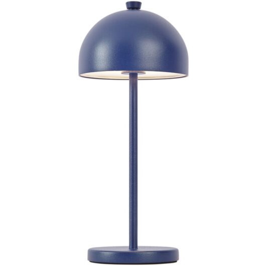 Table Lamp Blue Incl. led IP54 Rechargeable with Charging Station - Squirrel