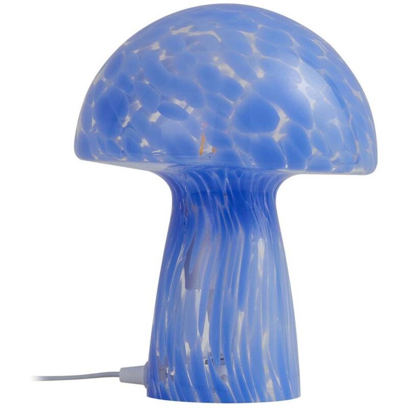 Table Lamp 'Hubi' made of Glass for Living Room & Dining Room