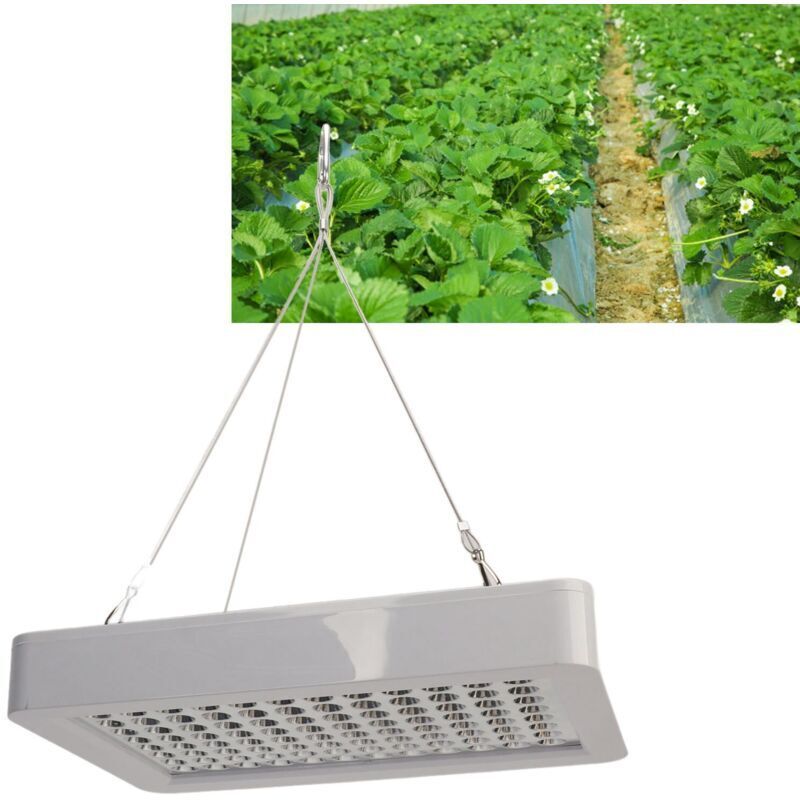 VEG BLOOM 192 LED Full Spectrum Grow Light for Indoor Plants, Dual Switch Grow Light for Plants