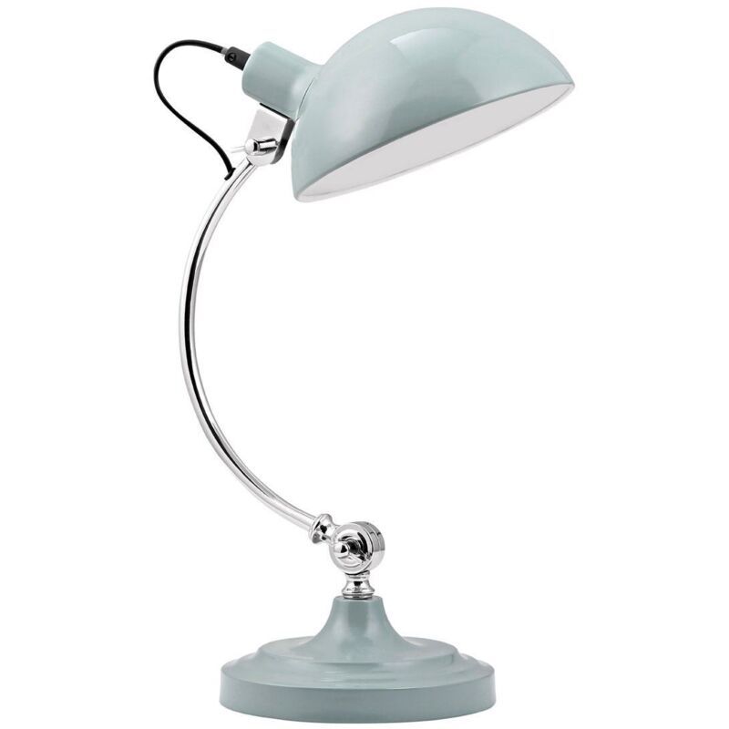 Vermont Shutter Blue Table Lamp - Premier Housewares