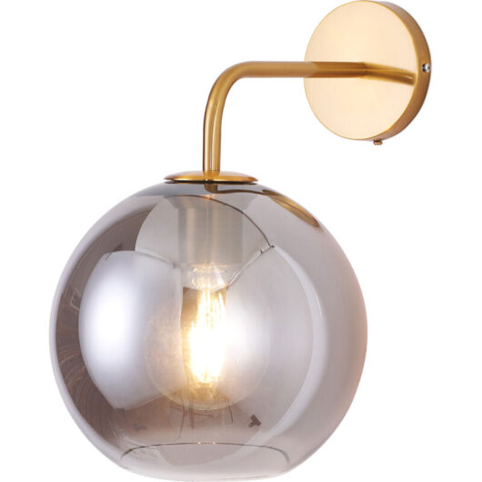 Wall Lamp - Glass Ball - Melissa Grey transparent